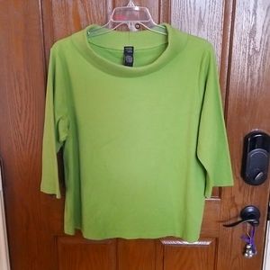 NWOT Rafaella Boatneck Top Size 2X